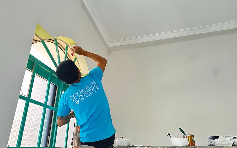 New Home 24H là đội ngũ thi công sơn tường nhà chuyên nghiệp