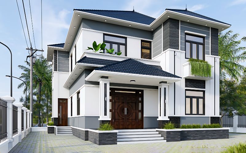 Sơn tường nhà ngoại thất