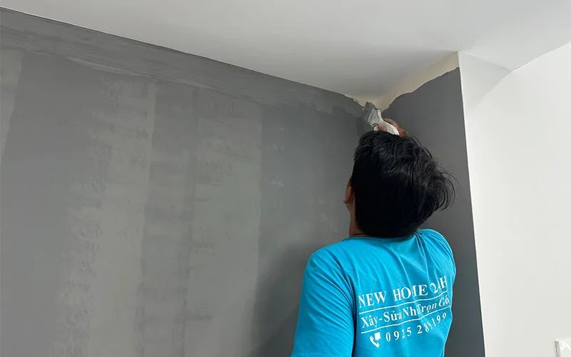 Bước thi công sơn chống thấm