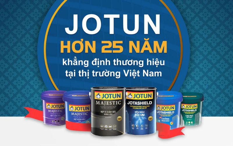 Thương hiệu sơn Jotun uy tín đến từ Na Uy