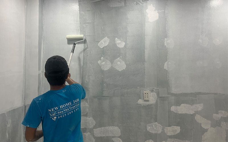 Độ phủ sơn lên bề mặt tường