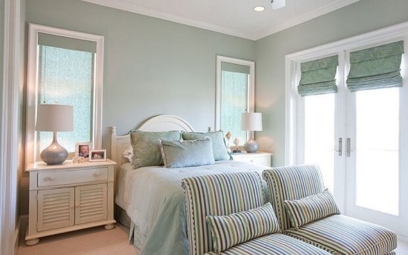 Gam màu xanh ngọc xua tan đi mệt mỏi căng thẳng