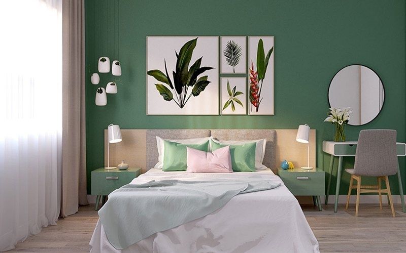 Các gam màu thiên nhiên phù hợp với mệnh Mộc