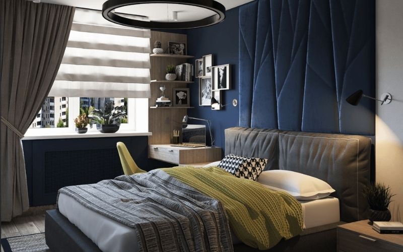 Màu sơn phòng ngủ cho người mệnh Thủy