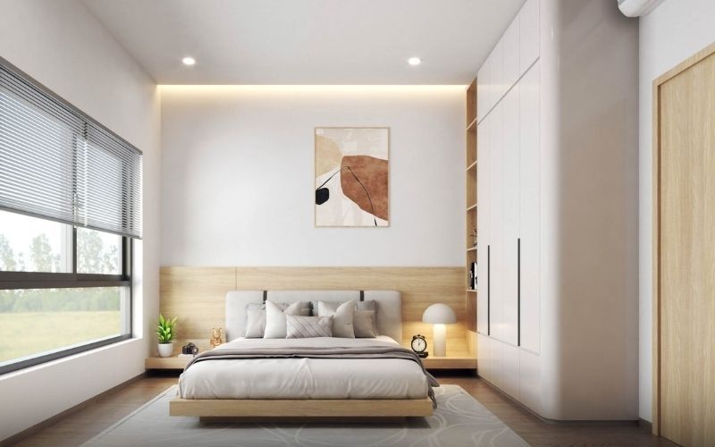 Màu trắng kem sữa cho không gian ấm cúng hơn
