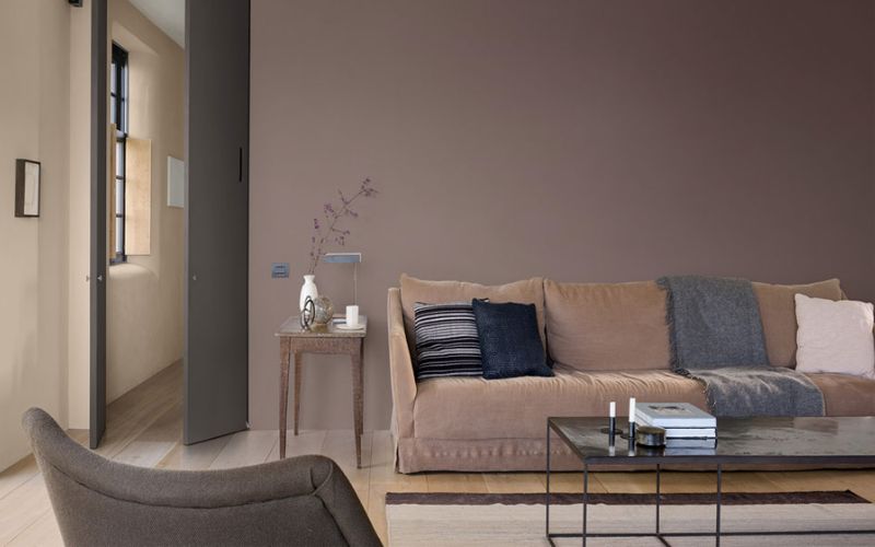 Các ý tưởng sơn nhà màu nâu đất sang trọng