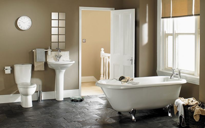 Tạo sự thoái mái và thư giãn cho phòng tắm