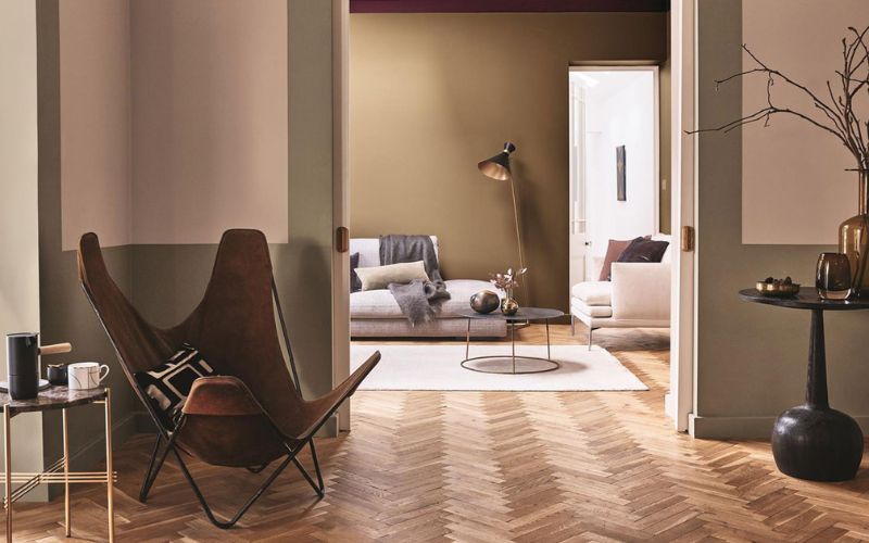 Màu sơn nâu đất mang nhiều ý nghĩa tích cực