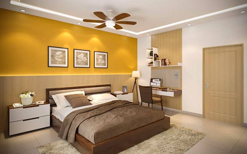 Bức tranh hoàn hảo của gam màu nâu và vàng