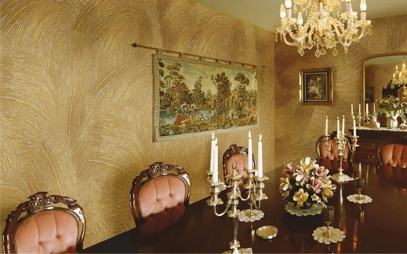 Sơn màu vàng nhũ hiệu ứng độc đáo và mới lạ