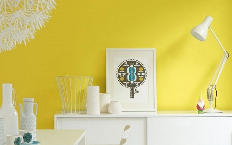 Màu vàng chanh rực rỡ và mát mẻ cho ngày hè