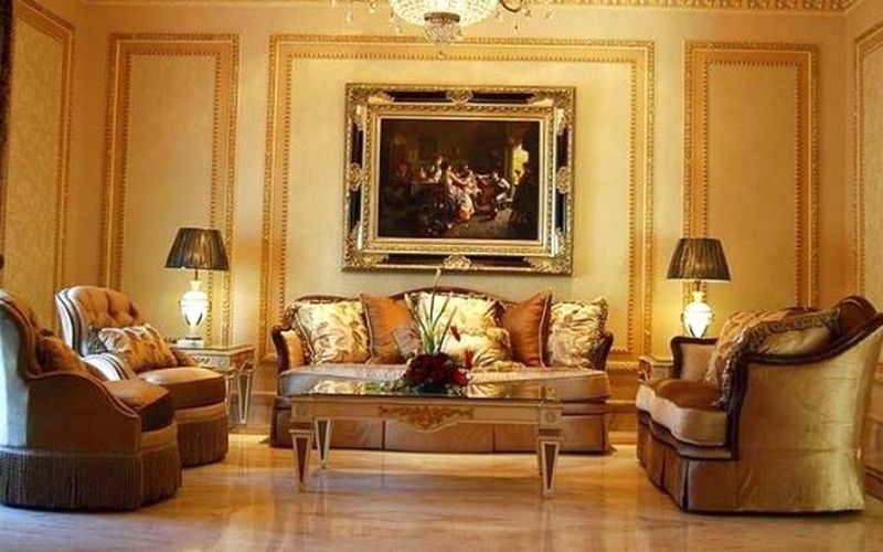 Màu sơn vàng đồng tinh tế và thanh lịch cho nhà ở