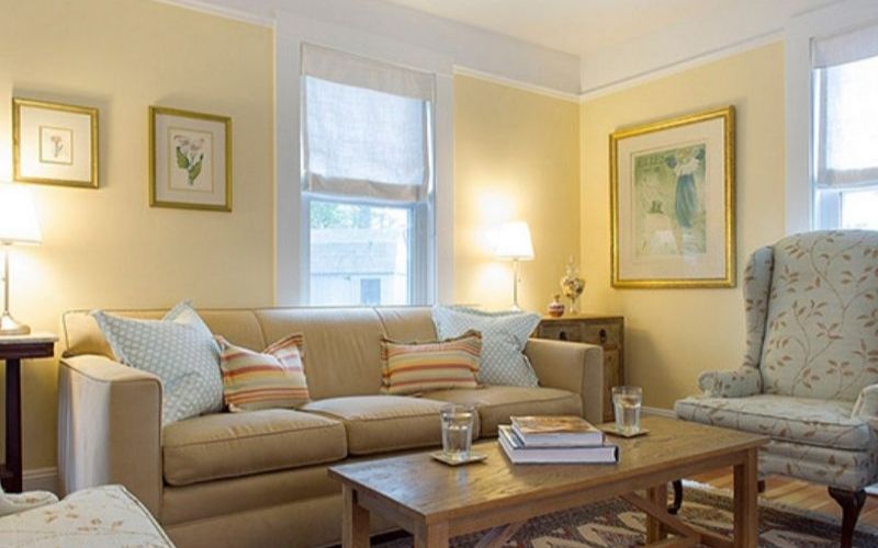 Gam màu thanh khiết và nhẹ nhàng cho không gian sống