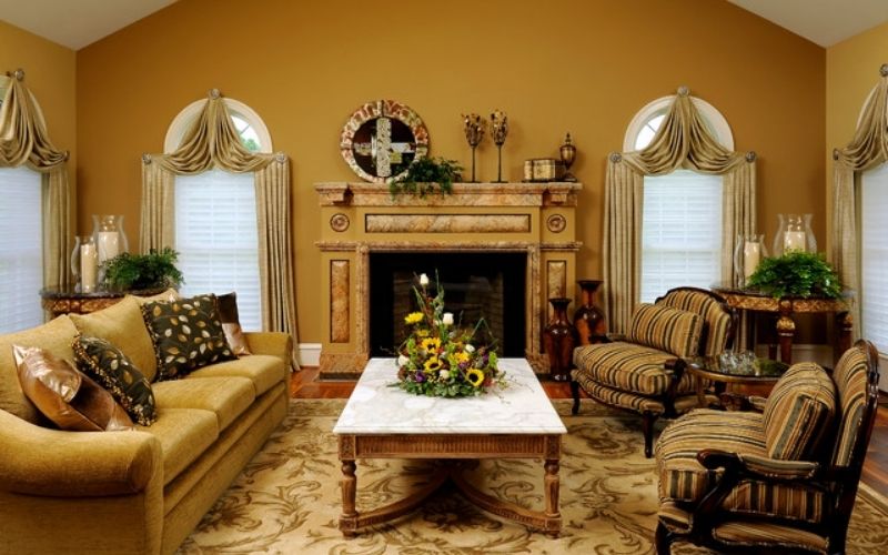 Gam màu vàng nâu với vẻ đẹp hòai niệm và cổ điển