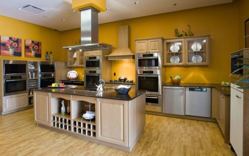 Màu vàng khơi gợi cảm hứng nấu ăn cho người nội trợ