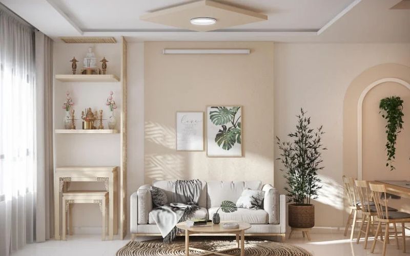 Những màu sơn tường đẹp cho không gian phòng khách